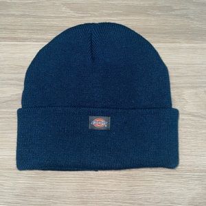 Dickies Beanie+Navy++Knit+Cuffed+Warm+Wokwear+Comfortable fit+NWT
